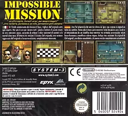 Image n° 2 - boxback : Impossible Mission